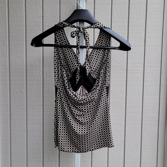 Max Studio | Dressy Stretchy Tie Halter EUC Ladies Medium - Picture 12 of 13